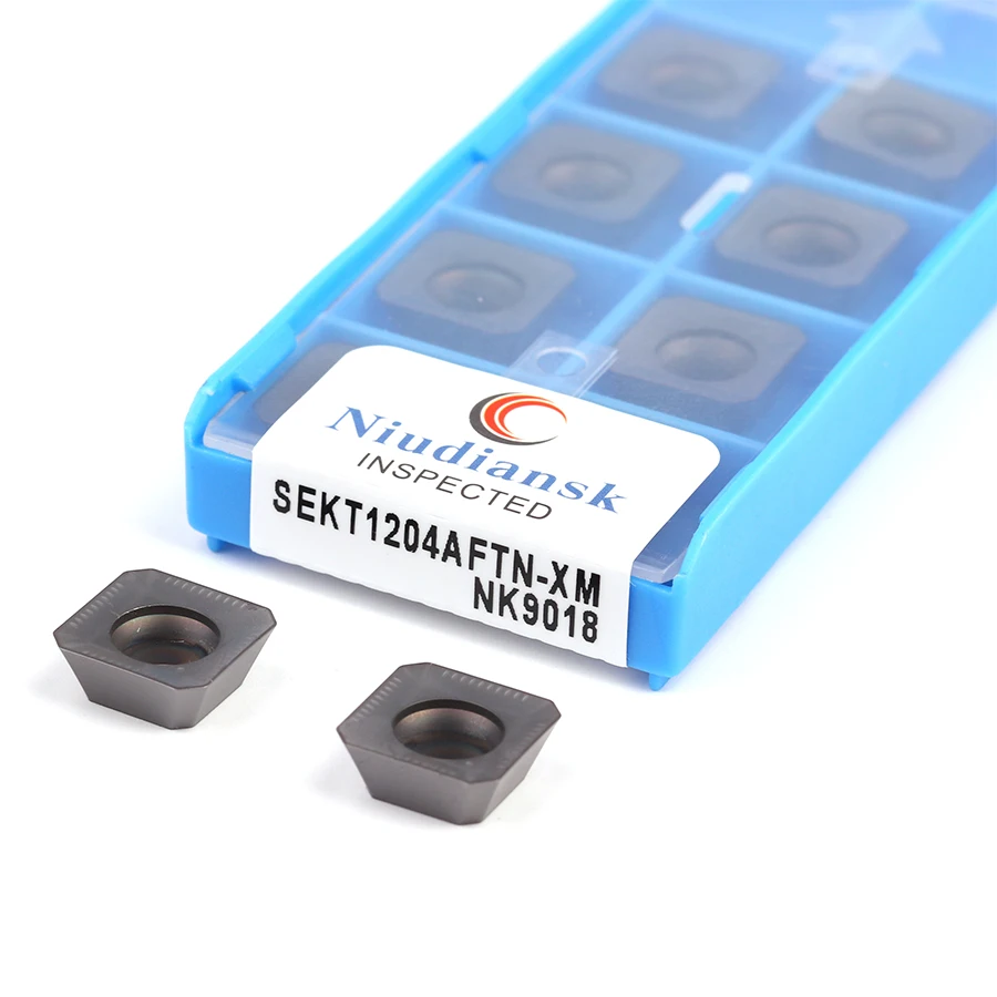 10 шт. SEKT1204AFTN-XM NK9018 SEKT1204 AFTN-XM NK9030 токарный станок с ЧПУ фрезерные пластины отделки Вольфрам вставки карбида Фрезерный резак
10 шт. SEKT1204AFTN-XM NK9018 SEKT1204 AFTN-XM NK9030 токарный станок с ЧПУ фрезерные пластины отделки Вольфрам вставки карбида Фрезерный резак