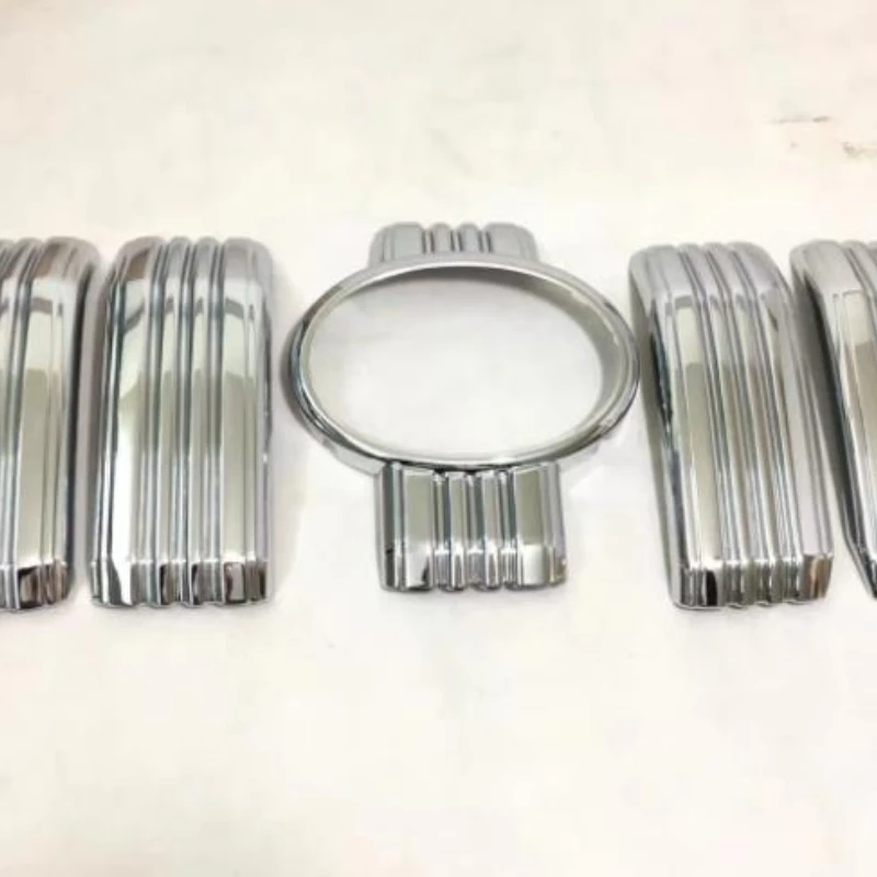 ABS Front Grille Machine Cover Bright Strip Accessories For 2018 Toyota Prado's 5pcs/set
ABS Front Grille Machine Cover Bright Strip Accessories For 2018 Toyota Prado's 5pcs/set