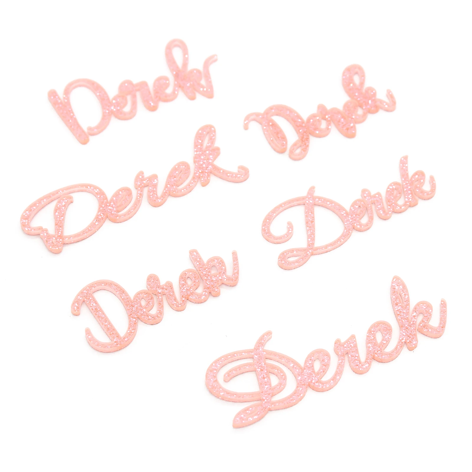 Personalized Shiny Rose Gold Name Laser Cut Acrylic Name Place Name Wedding Banquet Baby Shower Birthday Bit Card Decoration
Personalized Shiny Rose Gold Name Laser Cut Acrylic Name Place Name Wedding Banquet Baby Shower Birthday Bit Card Decoration