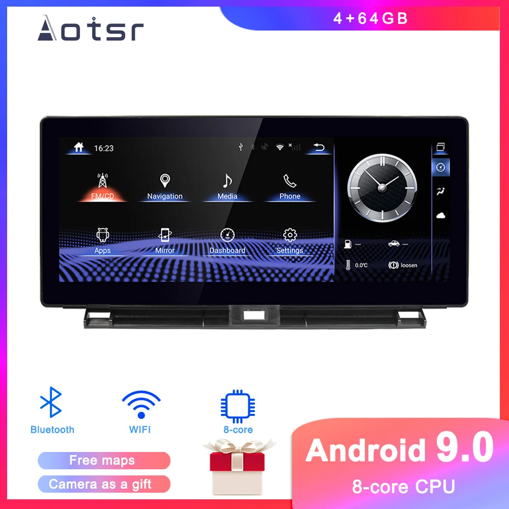 Автомобильный DVD-плеер на Android 9,0, GPS-навигатор для Lexus NX200t NX300h 2014 2015 2016, автомобильное радио, стерео, мультимедийный плеер, головное устройство
Автомобильный DVD-плеер на Android 9,0, GPS-навигатор для Lexus NX200t NX300h 2014 2015 2016, автомобильное радио, стерео, мультимедийный плеер, головное устройство