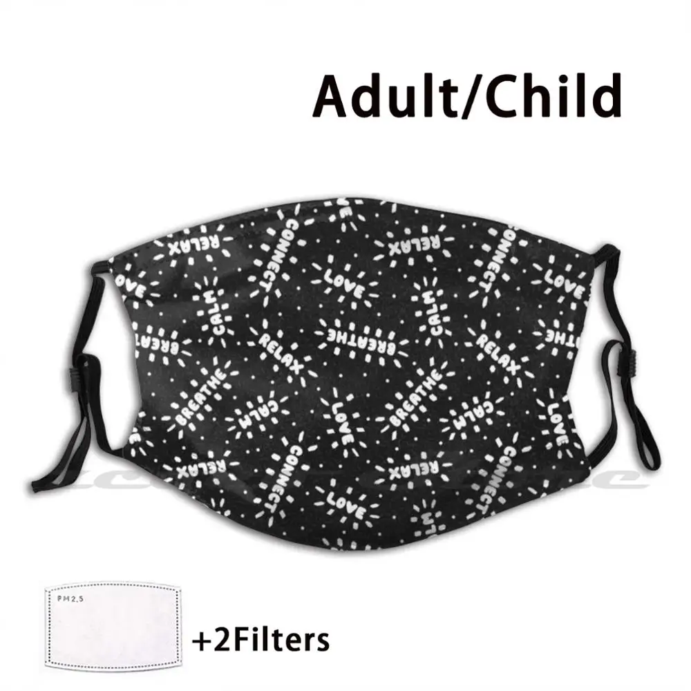 Positive Vibes On Black Mask Cloth Washable DIY Filter Pm2.5 Adult Kids Pattern Positive Vibes Positivity Yoga Black Meditative
Positive Vibes On Black Mask Cloth Washable DIY Filter Pm2.5 Adult Kids Pattern Positive Vibes Positivity Yoga Black Meditative