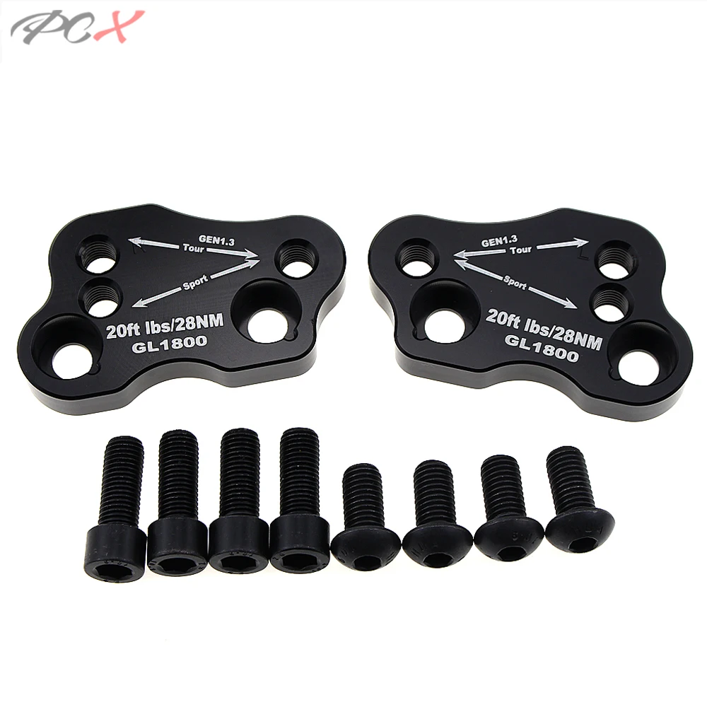 For HONDA Goldwing GL1800 GL1800 Motorcycle Handle Bar Clamp Raised Extend Handlebar Mount Riser 2018-2019-2020
For HONDA Goldwing GL1800 GL1800 Motorcycle Handle Bar Clamp Raised Extend Handlebar Mount Riser 2018-2019-2020
