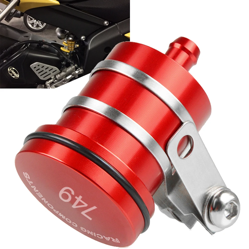 For DUCATI 749 749S 749 2003 2004 2005 2006 CNC Aluminum Motorcycle Clutch Tank Cylinder Master Oil Cup Brake Fluid Reservoir
For DUCATI 749 749S 749 2003 2004 2005 2006 CNC Aluminum Motorcycle Clutch Tank Cylinder Master Oil Cup Brake Fluid Reservoir