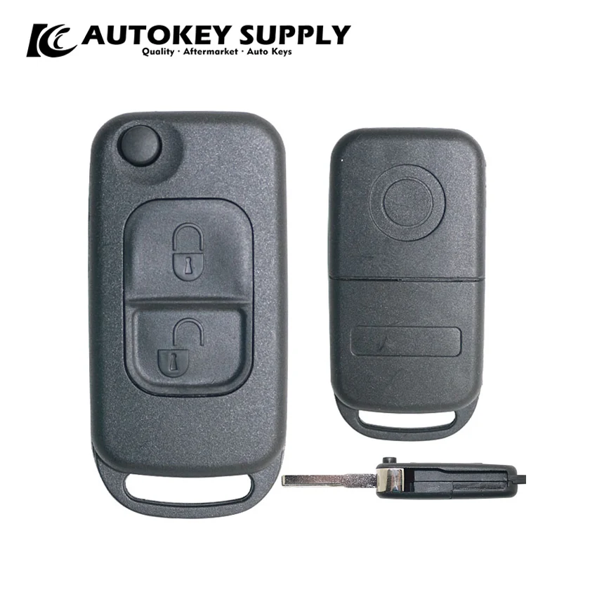 Для Mercedes 2 кнопочный откидной ключ оболочка 2 гусеничный стержень Autokeysupply AKBZF104
Для Mercedes 2 кнопочный откидной ключ оболочка 2 гусеничный стержень Autokeysupply AKBZF104