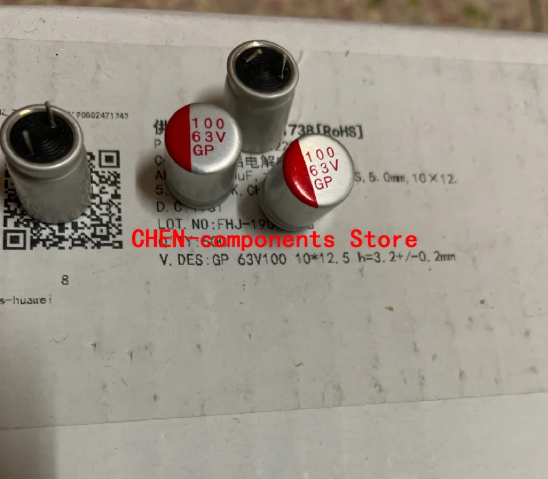 20PCS NEW CHANG GP 63V100UF 10X12MM Motherboard Solid Polymer Capacitor 100uF/16v gp 100UF 16V
20PCS NEW CHANG GP 63V100UF 10X12MM Motherboard Solid Polymer Capacitor 100uF/16v gp 100UF 16V