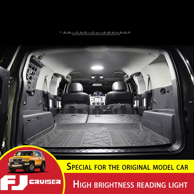 4Pcs/Set For Toyota FJ Cruiser High Brightness Reading Lamp Car Front/Middle Row Reading Light Interior LED Trunk Reading Light
4Pcs/Set For Toyota FJ Cruiser High Brightness Reading Lamp Car Front/Middle Row Reading Light Interior LED Trunk Reading Light