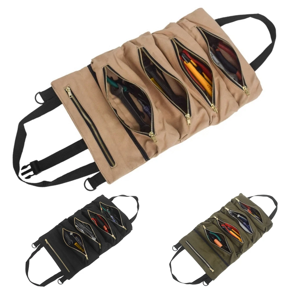 Car Super Roll Tool Zipper Bag Multi-Purpose Canvas Roll Up Bag Organizer Bucket
Car Super Roll Tool Zipper Bag Multi-Purpose Canvas Roll Up Bag Organizer Bucket