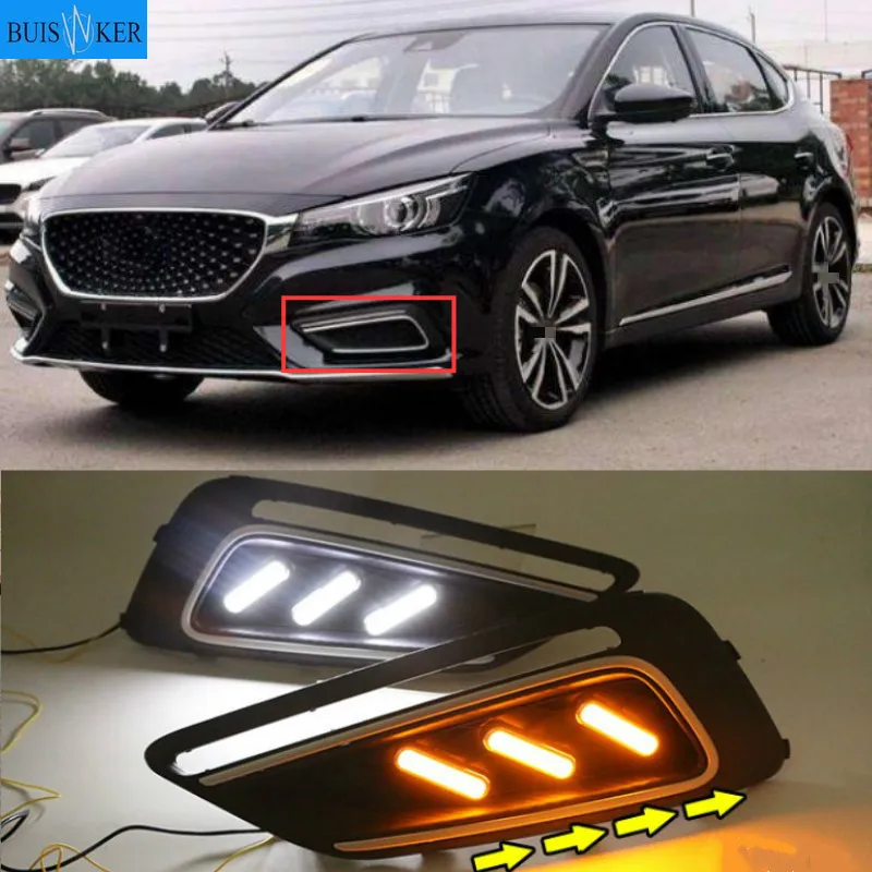 1Pair LED DRL Daytime Running Light for MorrisGarages MG6 MG 6 2017 2018 2019 2020 DC 12V with Yellow Turn Signal Lamp
1Pair LED DRL Daytime Running Light for MorrisGarages MG6 MG 6 2017 2018 2019 2020 DC 12V with Yellow Turn Signal Lamp