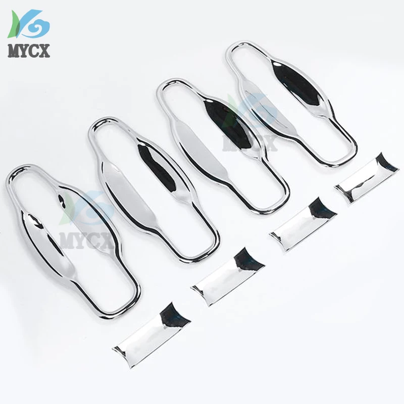 For Toyota Land Cruiser V8 200 LC200 2016 2017 2018- 2021 Door Handle Cover Door Bowl Trims ABS Chrome Stickers Car-Styling 
For Toyota Land Cruiser V8 200 LC200 2016 2017 2018- 2021 Door Handle Cover Door Bowl Trims ABS Chrome Stickers Car-Styling