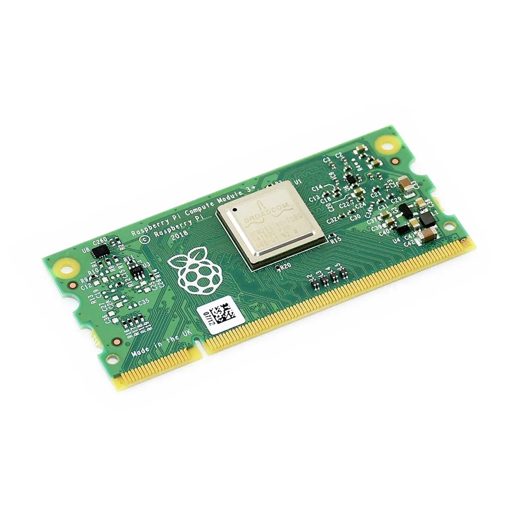 Raspberry Pi Compute Module 3+ Lite/8GB/16GB/32GB 1GB RAM 64-bit 1.2GHz BCM2837B0 200PIN SODIMM connector supports window 10 etc
Raspberry Pi Compute Module 3+ Lite/8GB/16GB/32GB 1GB RAM 64-bit 1.2GHz BCM2837B0 200PIN SODIMM connector supports window 10 etc