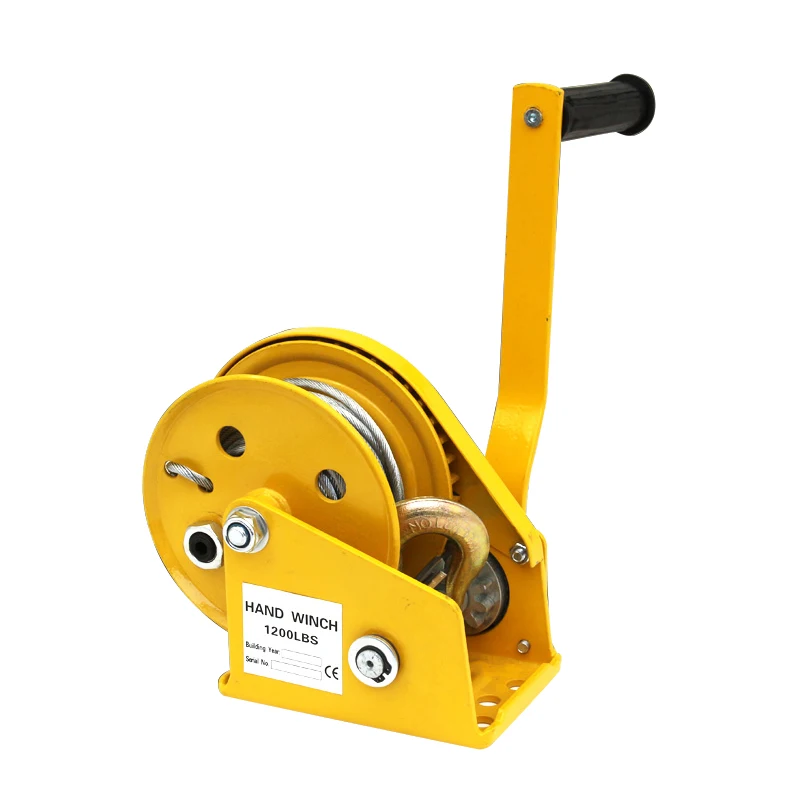 1200LBS Self-locking hand winch Stainless steel Boat windlass truck auto manual lifting hoist 
1200LBS Self-locking hand winch Stainless steel Boat windlass truck auto manual lifting hoist