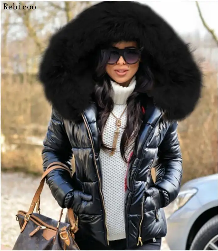 Winter Jacket Women Parka Fur Collar Hooded Coat Casual Slim Short Jacket Fashion Female Jacket Cotton Padded Warm Outwear
Winter Jacket Women Parka Fur Collar Hooded Coat Casual Slim Short Jacket Fashion Female Jacket Cotton Padded Warm Outwear
