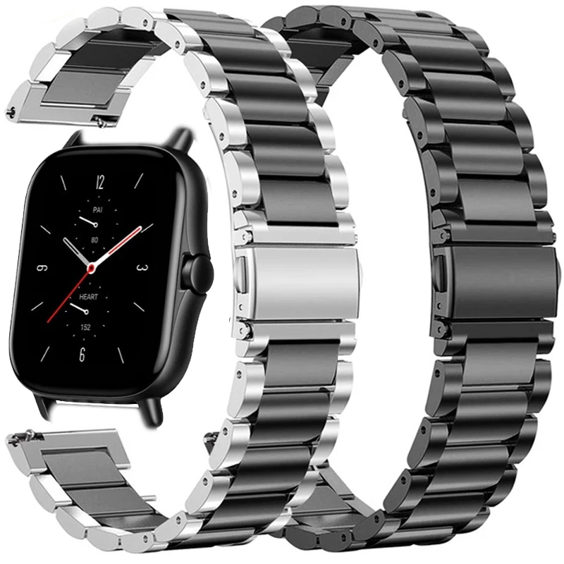 Ремешок из нержавеющей стали для Xiaomi Huami Amazfit GTR 2/GTS 2/GTR 47 мм/GTS Смарт-часы с металлическими сменными ремешками для Amazfit Bip S
Ремешок из нержавеющей стали для Xiaomi Huami Amazfit GTR 2/GTS 2/GTR 47 мм/GTS Смарт-часы с металлическими сменными ремешками для Amazfit Bip S