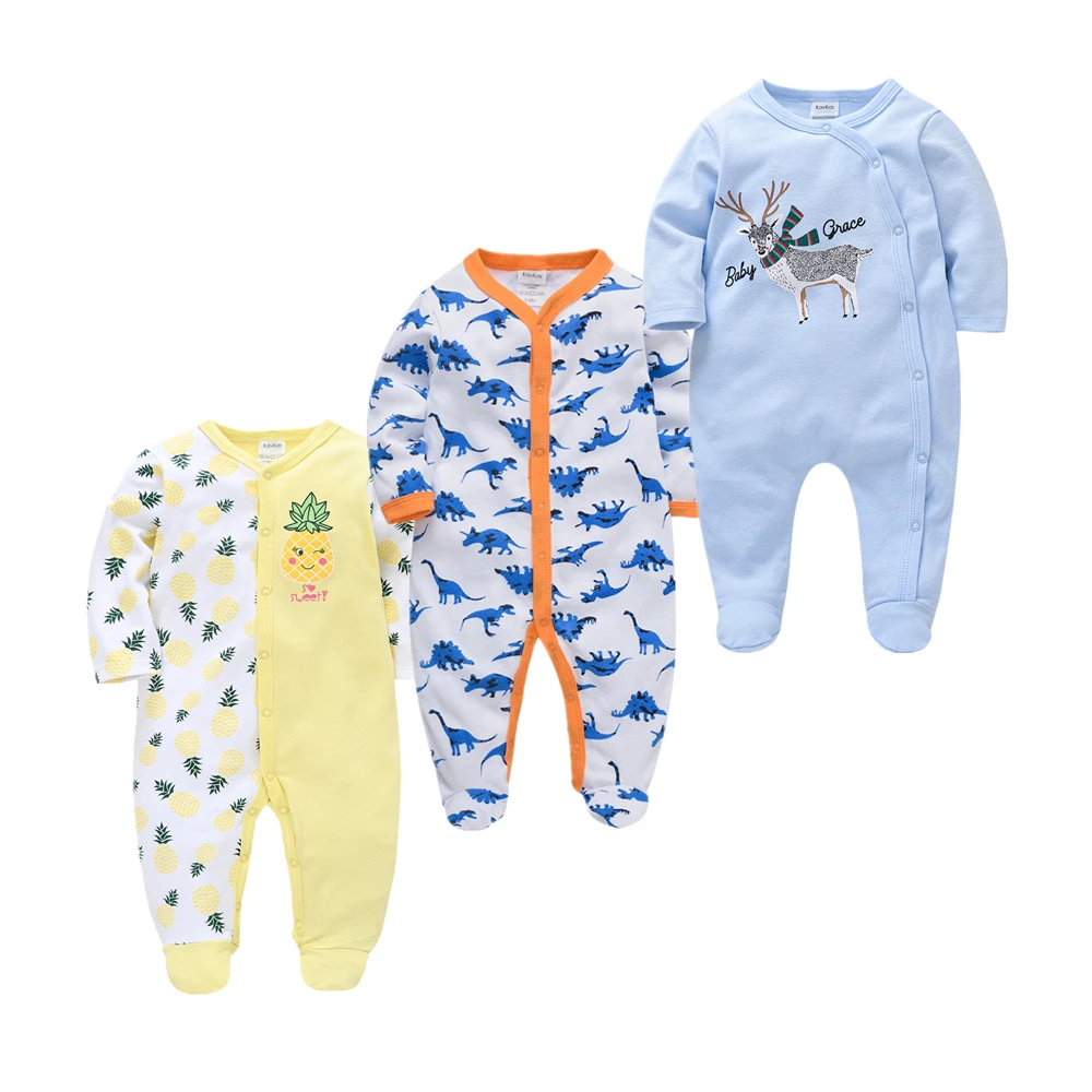 3pcs Baby One Piece Roupas bebe de Baby Girl Boy Pijamas bebe fille Cotton Breathable ropa bebe Newborn Sleepers Baby Pjiamas
3pcs Baby One Piece Roupas bebe de Baby Girl Boy Pijamas bebe fille Cotton Breathable ropa bebe Newborn Sleepers Baby Pjiamas