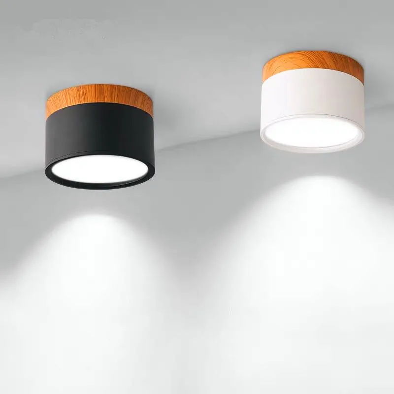 Surface Mounted 7W 9W 12W 15W Wooden LED Ceiling Downlight lamp for Kitchen Living room Decor Bedroom LED Ceiling Spotlight 230v
Surface Mounted 7W 9W 12W 15W Wooden LED Ceiling Downlight lamp for Kitchen Living room Decor Bedroom LED Ceiling Spotlight 230v