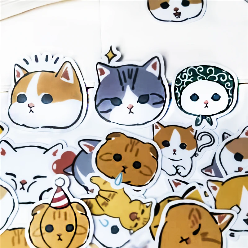 40pcs Cute Cat Stickers For Car Styling Waterproof Bike Motorcycle Phone Book Travel Luggage Toy Funny Sticker Bomb Decals
40pcs Cute Cat Stickers For Car Styling Waterproof Bike Motorcycle Phone Book Travel Luggage Toy Funny Sticker Bomb Decals