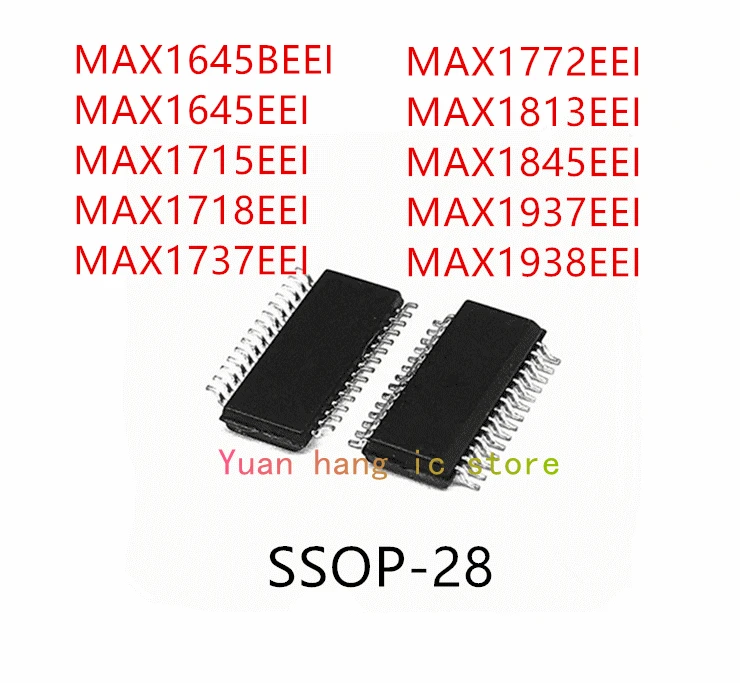 10 шт. MAX1645BEEI MAX1645EEI MAX1715EEI MAX1718EEI MAX1737EEI MAX1772EEI MAX1813EEI MAX1845EEI MAX1937EEI MAX1938EEI IC
10 шт. MAX1645BEEI MAX1645EEI MAX1715EEI MAX1718EEI MAX1737EEI MAX1772EEI MAX1813EEI MAX1845EEI MAX1937EEI MAX1938EEI IC