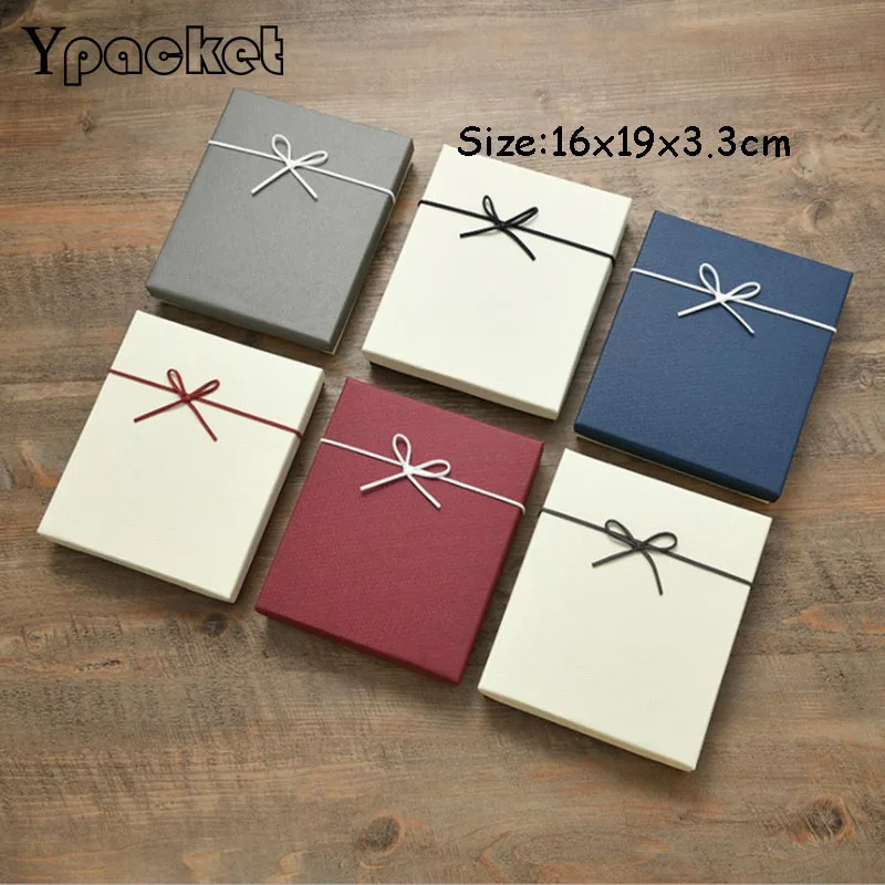 Box For Jewelry 6Color 16x19x3.3cm Ring Earring Pendant Necklace Display Cases Wedding Gift Jewelry Sets Storage Ribbon Box 6PCS
Box For Jewelry 6Color 16x19x3.3cm Ring Earring Pendant Necklace Display Cases Wedding Gift Jewelry Sets Storage Ribbon Box 6PCS