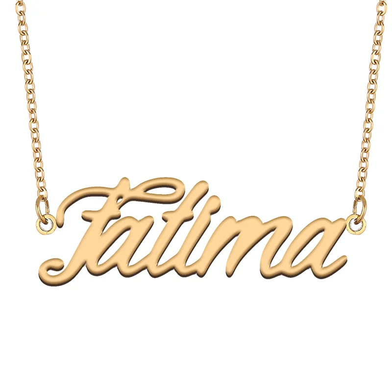 Necklace with Name Fatima for His Her Family Member Best Friend Birthday Gifts on Christmas Mother Day Valentine's Day
Necklace with Name Fatima for His Her Family Member Best Friend Birthday Gifts on Christmas Mother Day Valentine's Day