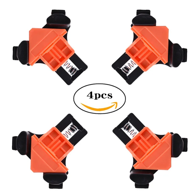 4pcs Wood Angle Clamps 60/90/120 Degrees Woodworking Corner ClampRight Clips DIY Fixture Hand Tool Set for Taper Plate
4pcs Wood Angle Clamps 60/90/120 Degrees Woodworking Corner ClampRight Clips DIY Fixture Hand Tool Set for Taper Plate