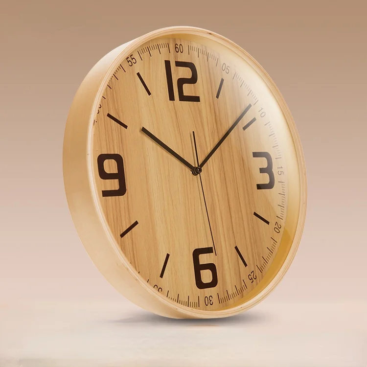 Modern simple solid wood wall clock wooden household living room clock creative art decoration silent quartz clock modern decor
Modern simple solid wood wall clock wooden household living room clock creative art decoration silent quartz clock modern decor
