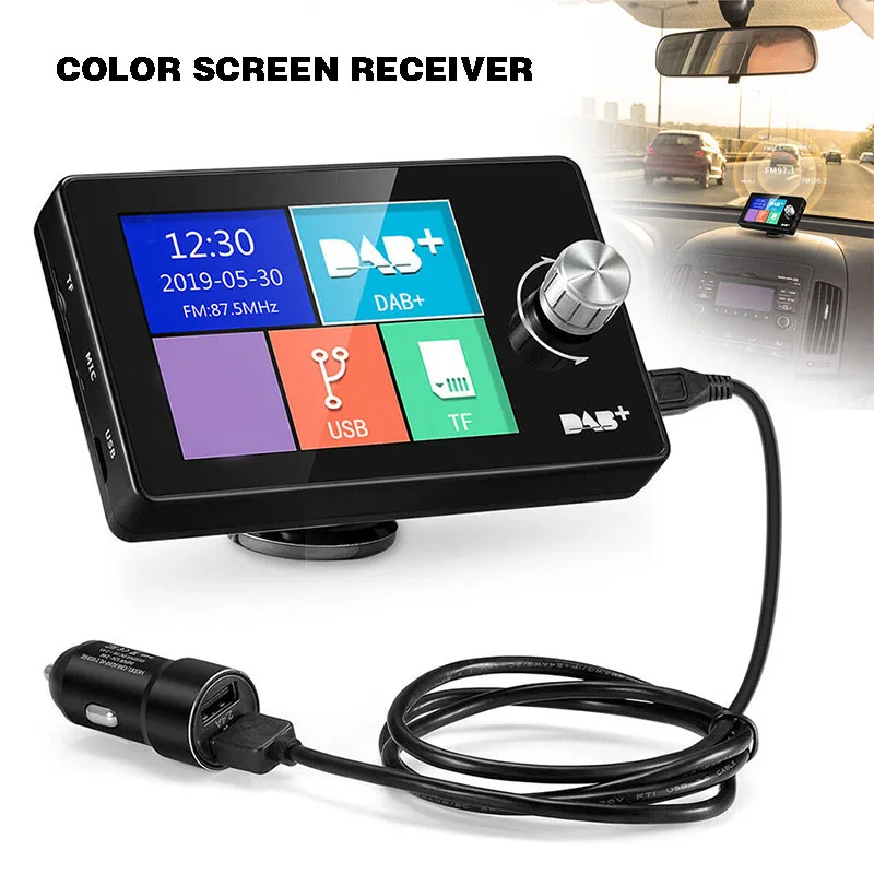1 set New In-car DAB + Receiver 4 Modes of Music Playing 2.8 inch LCD Hands-free
1 set New In-car DAB + Receiver 4 Modes of Music Playing 2.8 inch LCD Hands-free