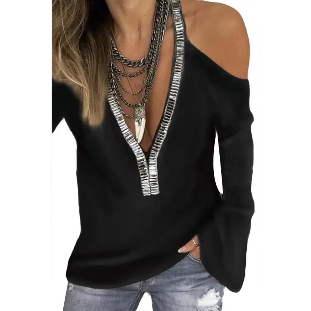 blouse women 2021 summer casual Solid Color Sequins Decor Women V Neck Polyester Pullover for Shopping women blouses office
blouse women 2021 summer casual Solid Color Sequins Decor Women V Neck Polyester Pullover for Shopping women blouses office