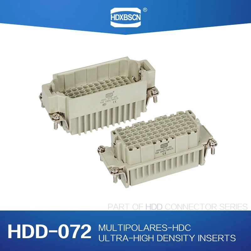HDXBSCN Industrial rectangular heavy duty connector HDC HDD-072 core Male Insert 10A 250V waterproof aviation plug
HDXBSCN Industrial rectangular heavy duty connector HDC HDD-072 core Male Insert 10A 250V waterproof aviation plug