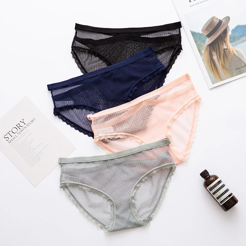 New Underwear Women's Sexy Panties Fashion Hollow Out Lace Underpants Low Waist Seamless Briefs Female Transparent Lingerie
New Underwear Women's Sexy Panties Fashion Hollow Out Lace Underpants Low Waist Seamless Briefs Female Transparent Lingerie