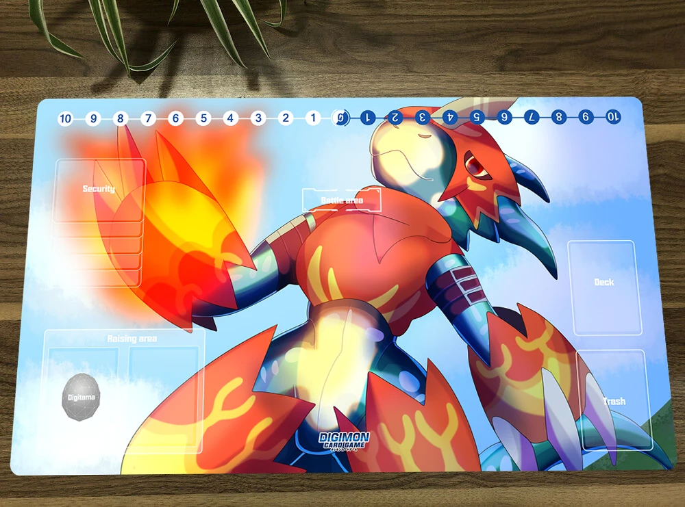 Anime Digimon Duel Playmat Flamedramon Trading Card Game Mat DTCG CCG Mat Mouse Desk Pad Gaming Play Mat & Card Zones Free Bag
Anime Digimon Duel Playmat Flamedramon Trading Card Game Mat DTCG CCG Mat Mouse Desk Pad Gaming Play Mat & Card Zones Free Bag