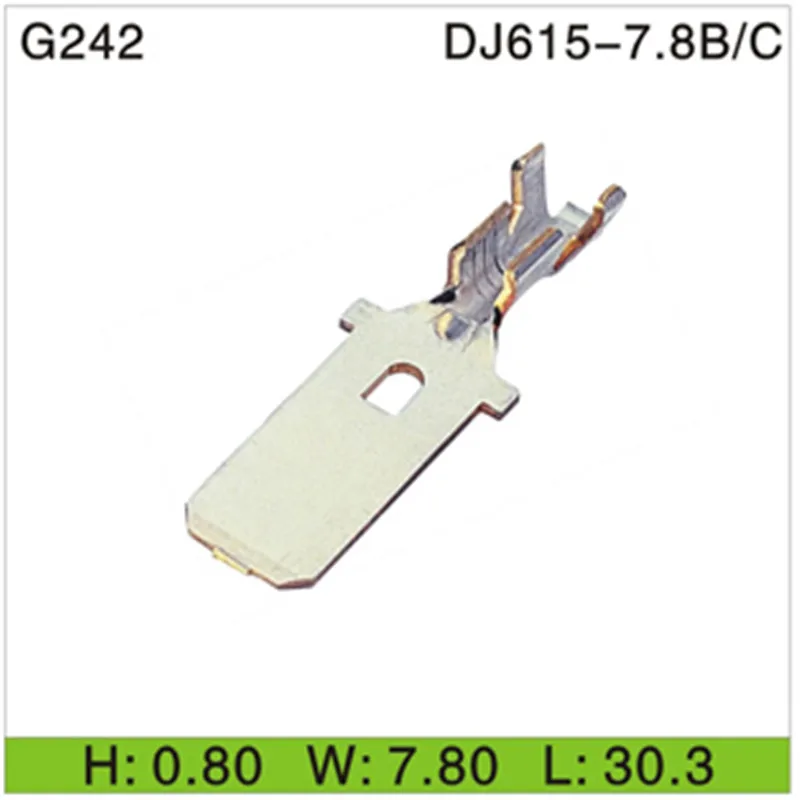 Free shipping 1000pcs Car Electronics & Motorcycle Accessories & Parts G242 Female terminal connector
Free shipping 1000pcs Car Electronics & Motorcycle Accessories & Parts G242 Female terminal connector