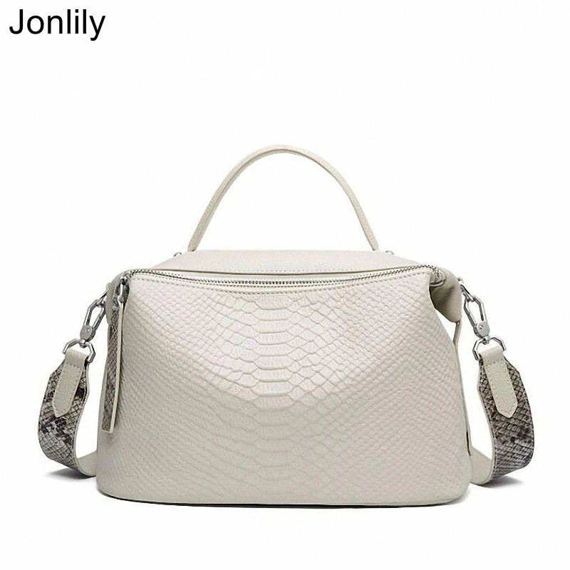 Jonlily Women Genuine Leather Shoulder Bag Female Fashion Messenger Crossbody Bag Elegant Handbag Teens Daybag Purse -KG624
Jonlily Women Genuine Leather Shoulder Bag Female Fashion Messenger Crossbody Bag Elegant Handbag Teens Daybag Purse -KG624