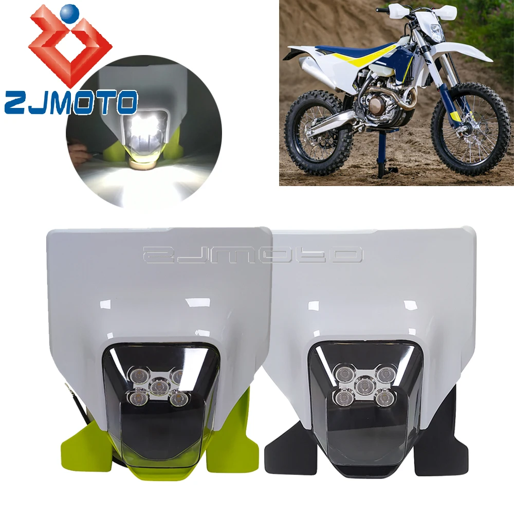 Передняя фара для мотоцикла Dual Sport Enduro, светодиодная фара для 2016-2021 FC 250/350/450 FX 350/450 TE/FE 125-501 2017-2019 TX 300
Передняя фара для мотоцикла Dual Sport Enduro, светодиодная фара для 2016-2021 FC 250/350/450 FX 350/450 TE/FE 125-501 2017-2019 TX 300