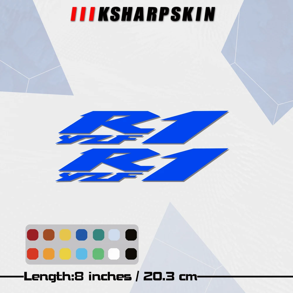General reflective color stickers for motorcycles, windshield decals, helmet stickers, suitable for YAMAHA YZF R1
General reflective color stickers for motorcycles, windshield decals, helmet stickers, suitable for YAMAHA YZF R1
