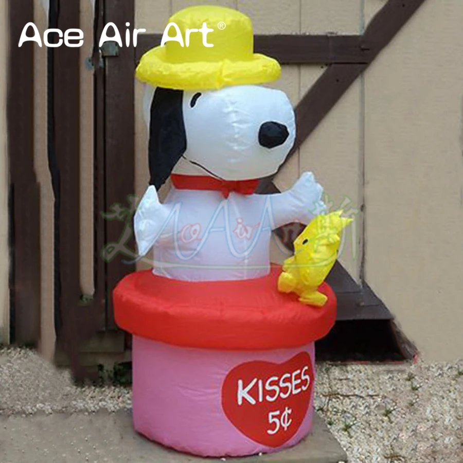 Free Shipping Loving Inflatable Little Dog With Yellow Hat For Valentine's Day/Advertising/Party Decoration Made In China
Free Shipping Loving Inflatable Little Dog With Yellow Hat For Valentine's Day/Advertising/Party Decoration Made In China