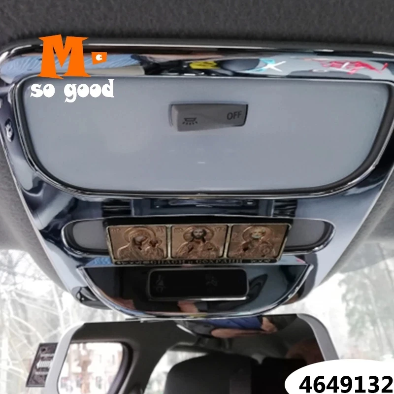 ABS Chrome For Renault Clio 4 IV 2013-2016 Car interior Sticker Accessories Car front reading Lampshade panel sticker cover trim
ABS Chrome For Renault Clio 4 IV 2013-2016 Car interior Sticker Accessories Car front reading Lampshade panel sticker cover trim