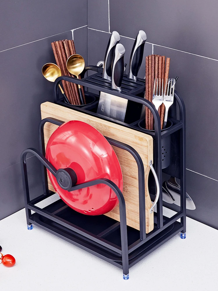 Stainless Steel Knife Holder Kitchen Supplies Kitchen Knife Storage Rack Chopsticks Chopping Board Knife Storage Integrated
Stainless Steel Knife Holder Kitchen Supplies Kitchen Knife Storage Rack Chopsticks Chopping Board Knife Storage Integrated