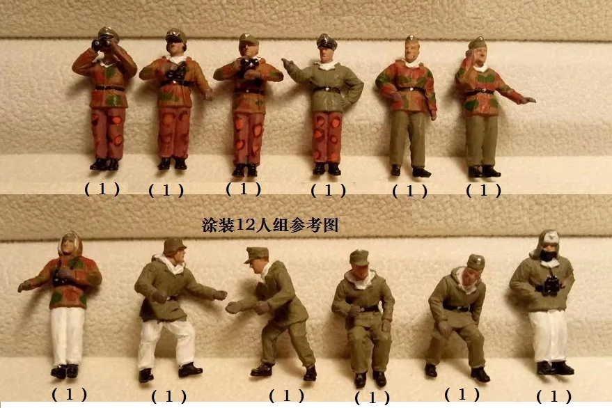 Супер Мини 1: 72 WorldWarII Germman зимний Танк военных солдат группа роспись 12 шт./компл.
Супер Мини 1: 72 WorldWarII Germman зимний Танк военных солдат группа роспись 12 шт./компл.