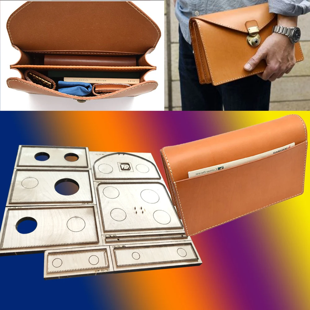 DIY leather craft men handbag die cutting knfie mold metal hollowed punch tool blade 250x160x75mm
DIY leather craft men handbag die cutting knfie mold metal hollowed punch tool blade 250x160x75mm