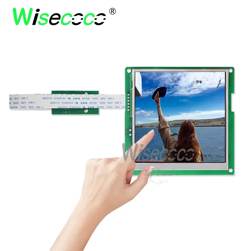 wisecoco 4.1 inch 720*720 lcd screen display with touch function support connect computer display
wisecoco 4.1 inch 720*720 lcd screen display with touch function support connect computer display