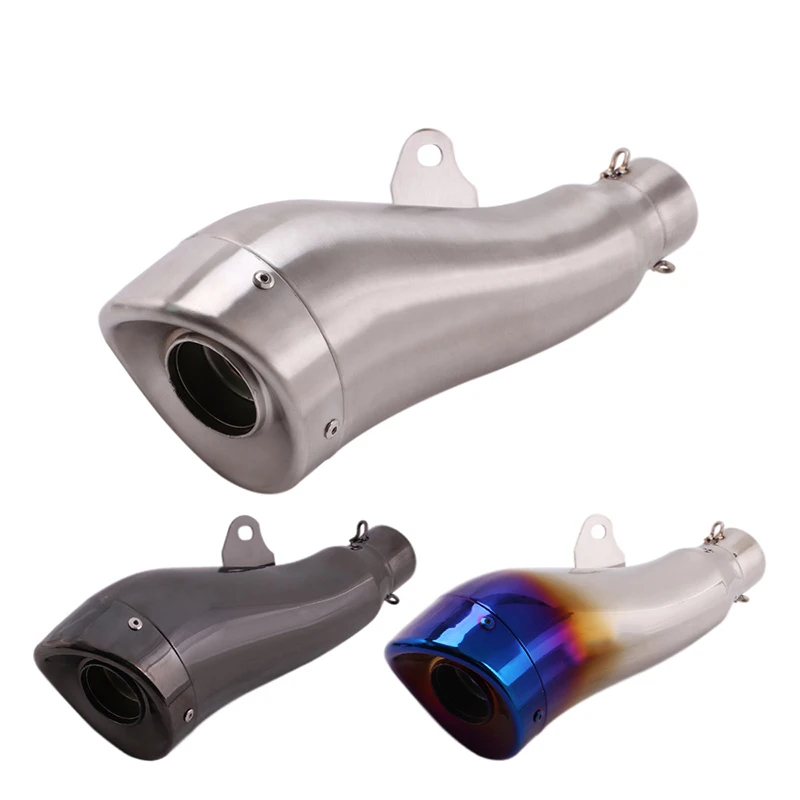 51mm Universal Motorcycle Exhaust Vent Pipe With DB Killer 370mm Stainless Steel Exhaust System For ATV Street Bike
51mm Universal Motorcycle Exhaust Vent Pipe With DB Killer 370mm Stainless Steel Exhaust System For ATV Street Bike