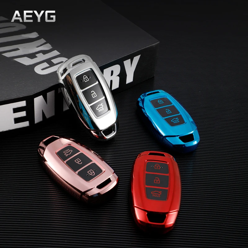 TPU Car Key Case Cover Shell Fob For Hyundai Santa I30 IX35 Encino KONA Solaris Azera Grandeur Elantra Accent Fe TM Accessories
TPU Car Key Case Cover Shell Fob For Hyundai Santa I30 IX35 Encino KONA Solaris Azera Grandeur Elantra Accent Fe TM Accessories