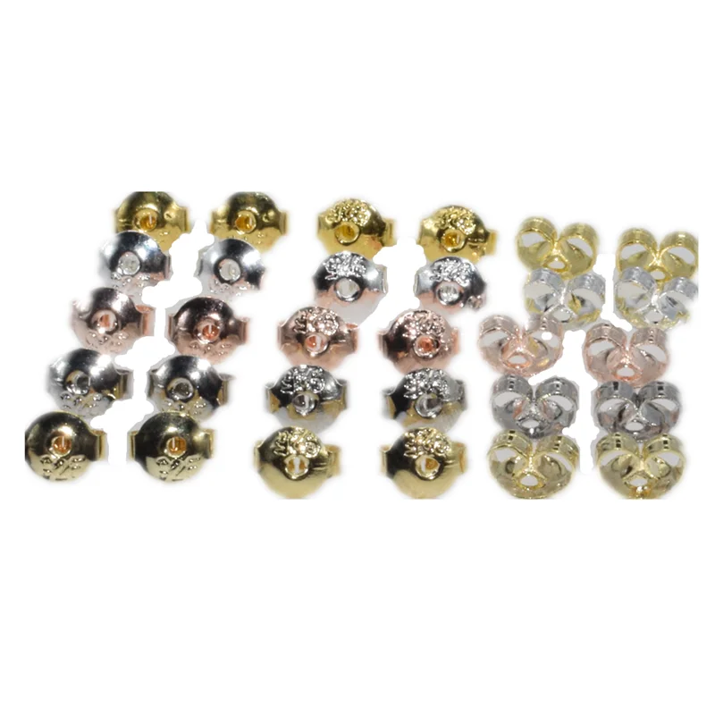 100pcs 925 Silver Gold Plated Earring Back Stoppers Stud Earrings Ear Plug Cap Accessories DIY Jewelry Making Earring Findings
100pcs 925 Silver Gold Plated Earring Back Stoppers Stud Earrings Ear Plug Cap Accessories DIY Jewelry Making Earring Findings
