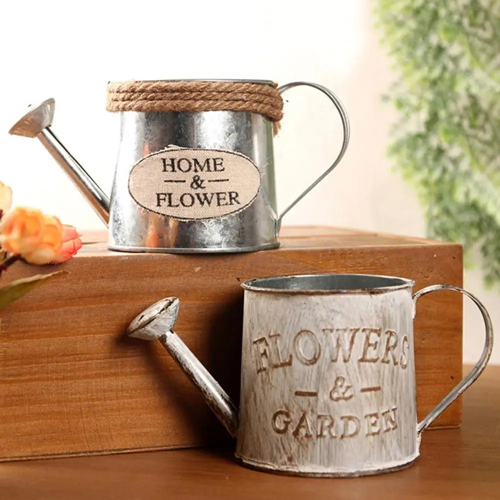 Vintage Letters Engraved Garden Bonsai Plant Flower Iron Watering Can Pot Kettle
Vintage Letters Engraved Garden Bonsai Plant Flower Iron Watering Can Pot Kettle