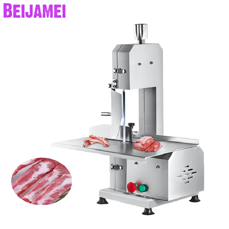 BEIJAMEI Factory Bone Sawing Machine Commercial Bone Cutting 220V Frozen Fish/Beef Meat Cutter Saw Machine
BEIJAMEI Factory Bone Sawing Machine Commercial Bone Cutting 220V Frozen Fish/Beef Meat Cutter Saw Machine