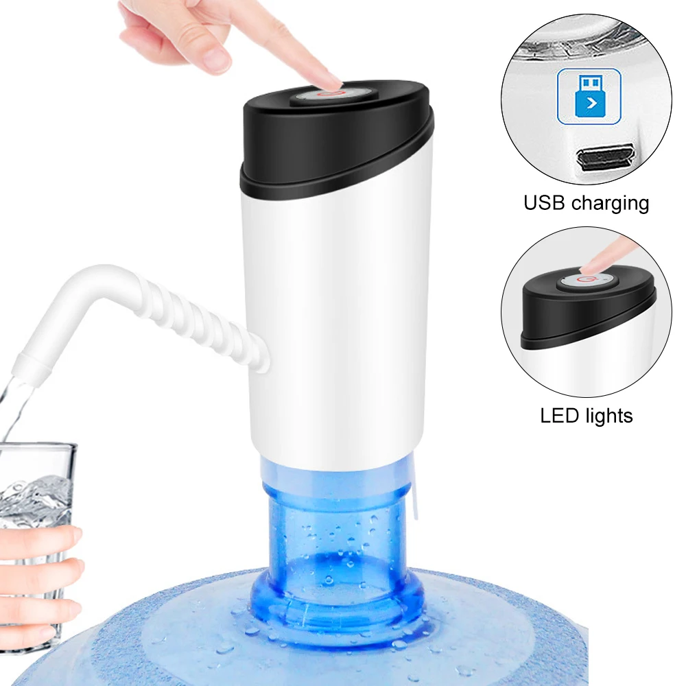 Portable Mini Push-button Wireless Rechargeable Electric Dispenser Water Pump with USB Cable and ABS Outlet Pipe for Barrelled
Portable Mini Push-button Wireless Rechargeable Electric Dispenser Water Pump with USB Cable and ABS Outlet Pipe for Barrelled