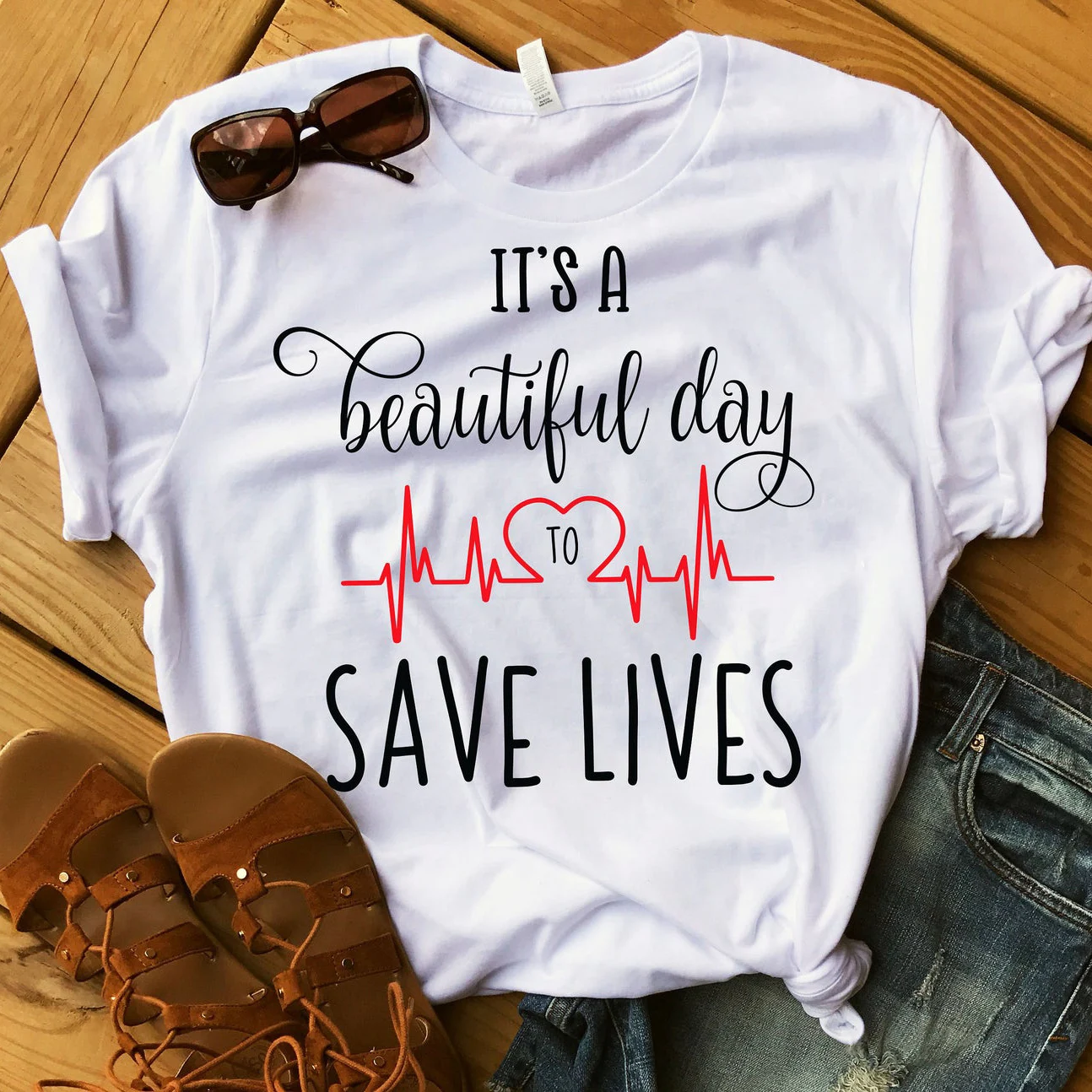 It's A Beautiful Day Print Harajuku Top Women Basic O-collar Short Sleeved T-shirt Casual Ladies Women T-shirt Girl,Drop Ship
It's A Beautiful Day Print Harajuku Top Women Basic O-collar Short Sleeved T-shirt Casual Ladies Women T-shirt Girl,Drop Ship