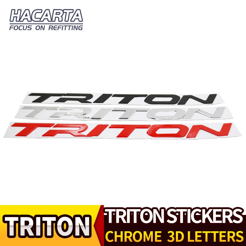 Fit For Triton L200 Chrome Car 3D Letters Hood Emblem Logo Badge Car Stickers Styling Car Accessories Wording 3D Letter
Fit For Triton L200 Chrome Car 3D Letters Hood Emblem Logo Badge Car Stickers Styling Car Accessories Wording 3D Letter