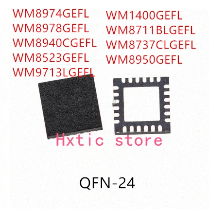 10PCS WM8974GEFL WM8978GEFL WM8940CGEFL WM8523GEFL WM9713LGEFL WM1400GEFL WM8711BLGEFL WM8737CLGEFL WM8950GEFL IC
10PCS WM8974GEFL WM8978GEFL WM8940CGEFL WM8523GEFL WM9713LGEFL WM1400GEFL WM8711BLGEFL WM8737CLGEFL WM8950GEFL IC