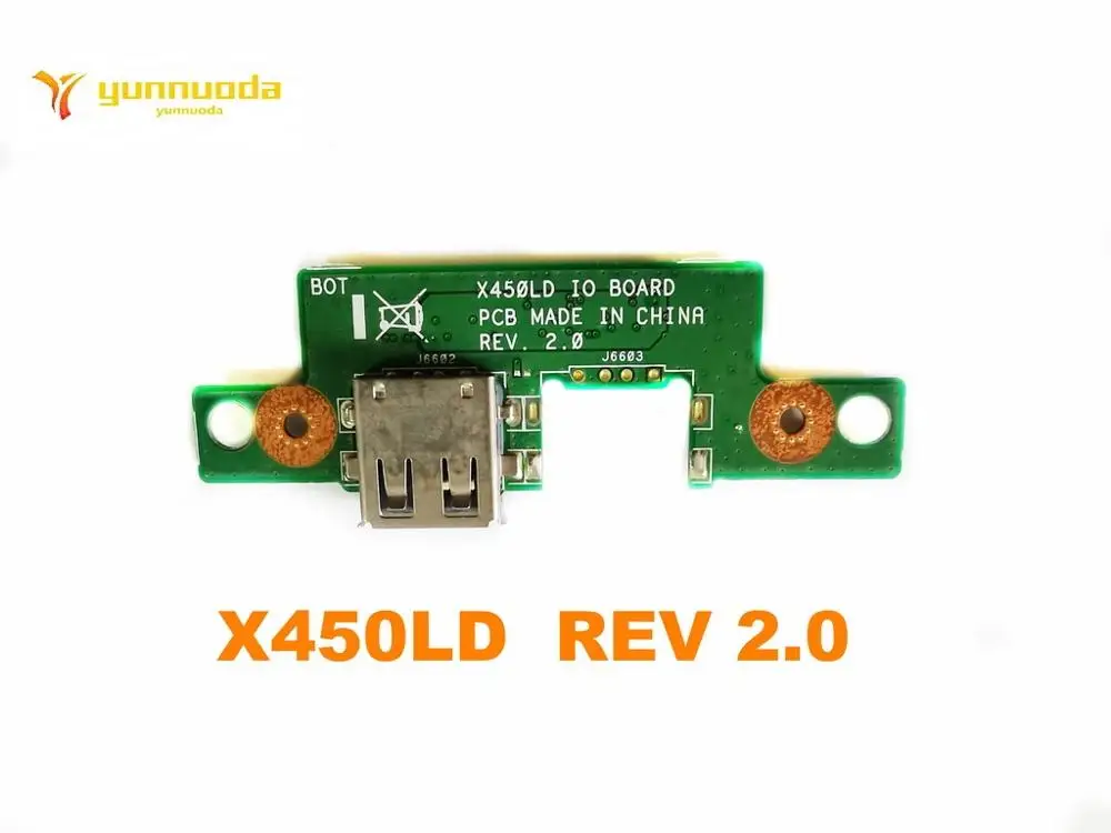 Оригинал для ASUS X450LD USB плата X450LD IO Плата REV 2,0 протестирована хорошая бесплатная доставка
Оригинал для ASUS X450LD USB плата X450LD IO Плата REV 2,0 протестирована хорошая бесплатная доставка